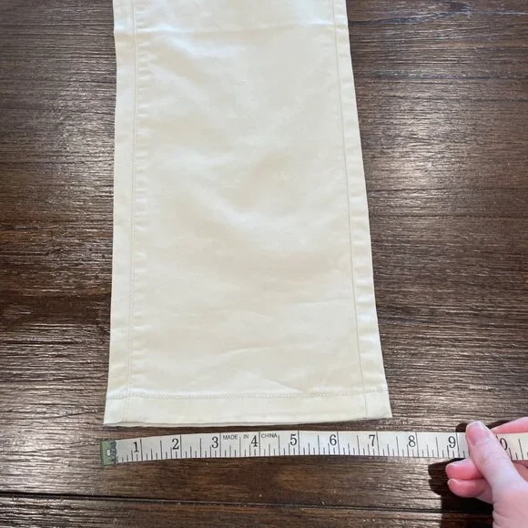 NWT Collars & Co. Men's 36x30 CEO 5-Pocket Pant Cotton Stretch Stone Cream - Picture 10 of 12